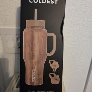 Coldest 36oz Executive Wood Bottle
